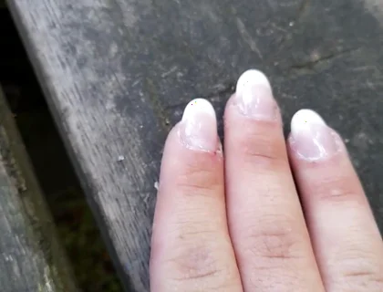 My Freshly Made French Nails