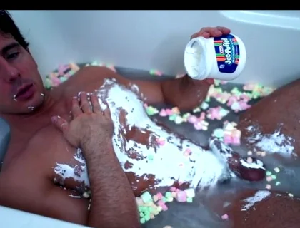 Marshmallow Bath Rub Down