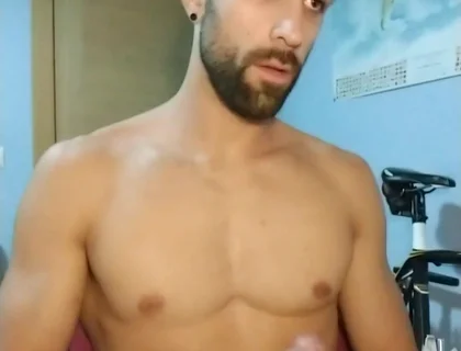 Handjob with Cumshot and Showing My Dick Close up