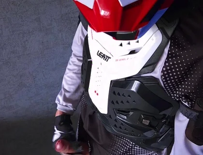 Cum on the Helmet While No One Was Looking.