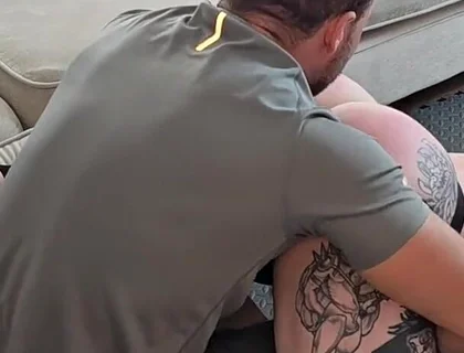 Alpha Spanks His Tattooedgymcub