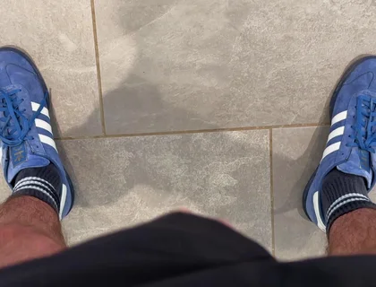 My Mate Watched My Jerk off and Cum in a Busy Supermarket