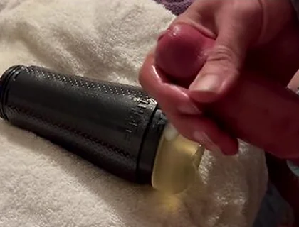 Hard Throbbing Cock Pissing Till I Cum
