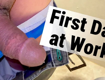 A New Employee Was Sucked by His Boss in Their Office Bathroom