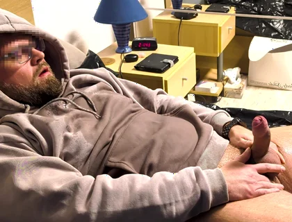 Alex Pisses on His Beard and Clothing