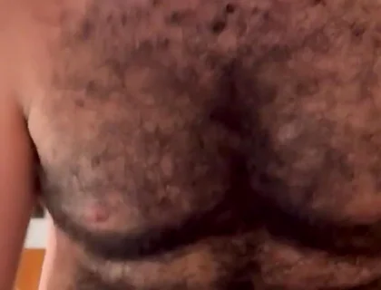 Big Bear Breeding His Cub