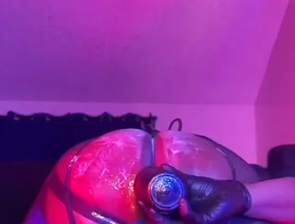 Gaping My Hole with Topped Toys Fantasy Dildo