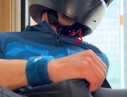 Suit Bike and Cum