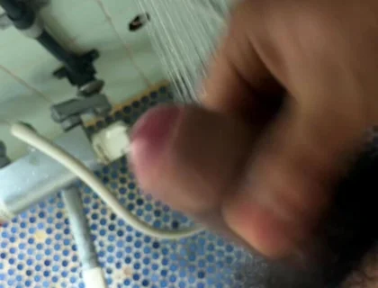 Shower Before Masturbation
