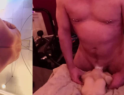 Fucking My Toy with Two Angles at the Same Time!