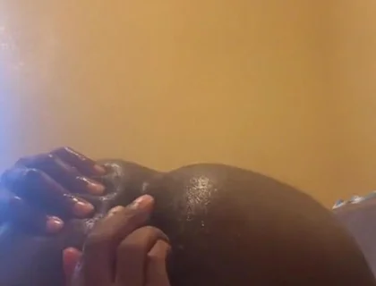 Teasing Striptease Stroking My BBC Anal Butt Plug Masturbation