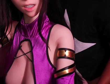 Tifa Lockhart Transforms Into Mileena From Mortal Kombat for 7th Heaven