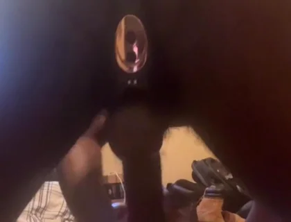 Stroking My BBC Butt Plug Deep in My Ass Fucking Silicone Pussy Doll