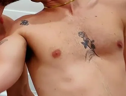 Tattooed Aussie Aksen Receives Amazing Fuck From Billy