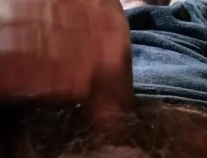 I Cum with My Hard Cock Close to Your Eyes Craving Hot Milk!