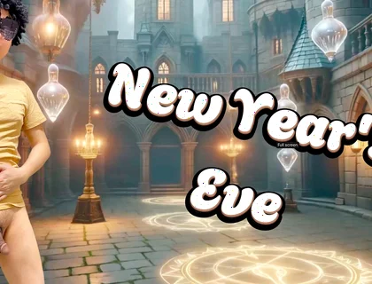 His Good Way to Start a Year with Cock in His Mouth