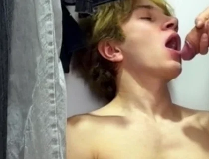 Twink with Huge Dick Fucks Cute Smooth Guy