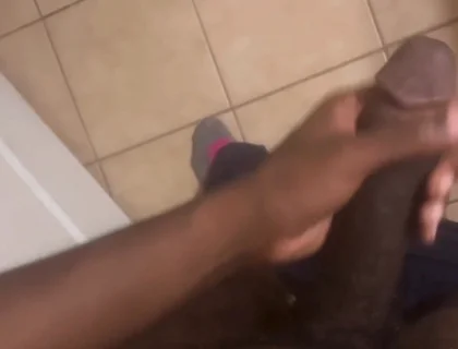 Slowly Wanking My BBC POV