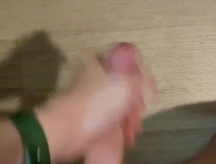 Hot 18yo Twink Destroying His Dick, Hardcore and Intensive Masturbation and Cum