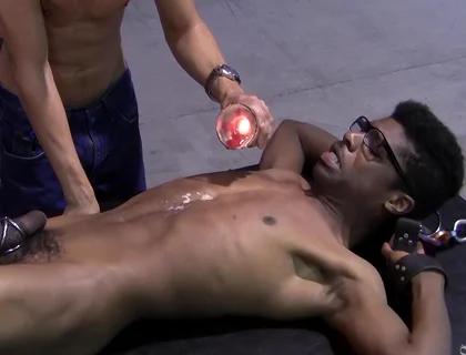 Cj Connors Torments And Edges Djs Cock With Pain And Pleasure