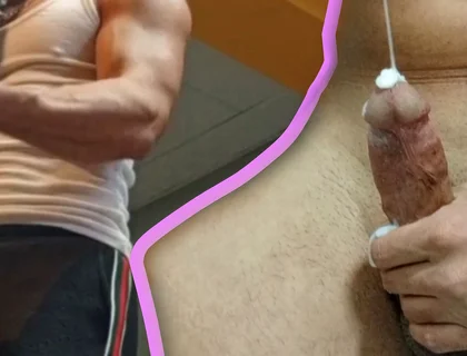 I Fantasized About the Girl in the Gym and Ejaculated