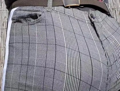 Walking Bulging in the Garden