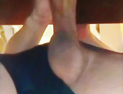 Messy Handjob During Work Break, Making the Office Floor Sticky