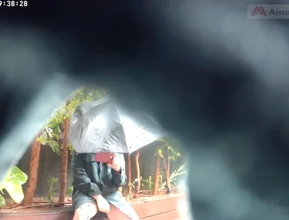 Amateur Guy Caught Peeing in a Public Park