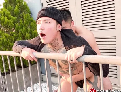 Yoshikawasakixxx - Japanese Gay Yoshi Kawasaki Gets Wild Bareback with Hung Rio