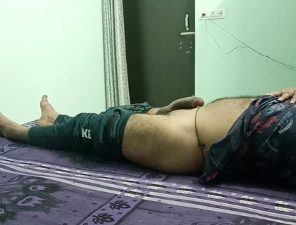 Indian police officer get sucked and fucked by neighbour