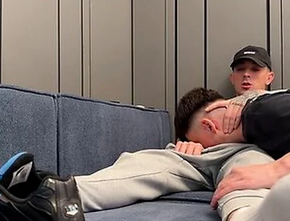 Bottom Sniffs Sweaty Socks And Gets A Creampie