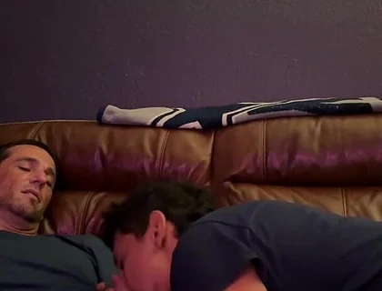 Latino Sucking Guero's Dick