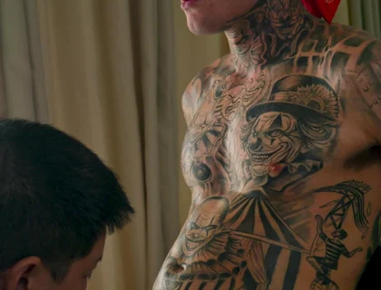 Receiving a Nice Massage