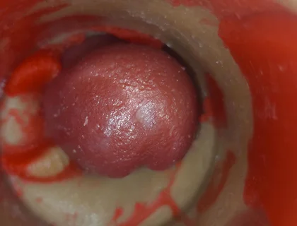 Deep Thrusts Trigger Feverish Cum Inside Without Sperm's Trace