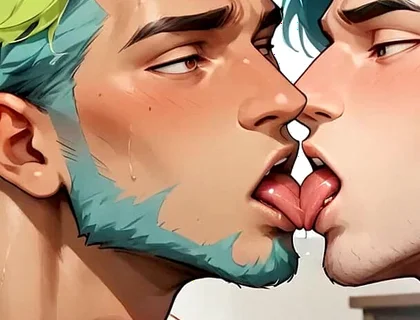 The Teal-haired Muscle Lover Fills the Office Orgy Quota with His Freshest Honey - Wow, First-time XXX!