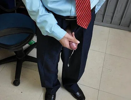 Teacher Boss Milking in the Office