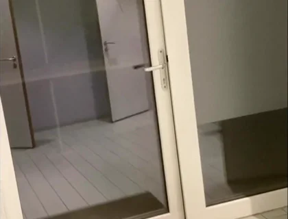 Jacking off in Parking Lot Bathroom in Antwerp