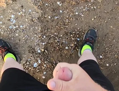 Enjoying Myself at a Very Beach.