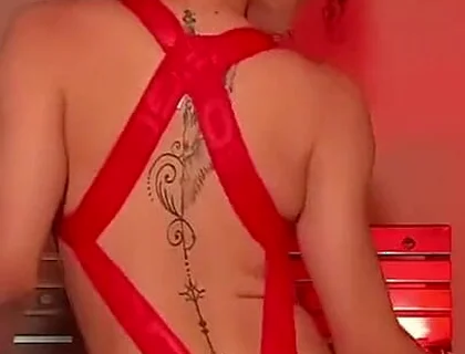 Femboy Burning with Desire and Showing off Her Sensual Body