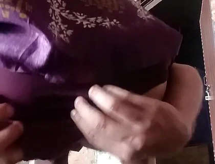 Desi Dress up Lady Boy Masturbation Huge Cock