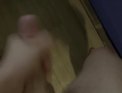 Teen Boy's Secret - Horny Twink Masturbates Fast - Big Uncut Cock