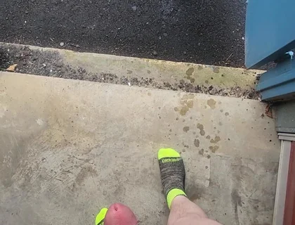 Almost Caught Enjoying the Storage Unit