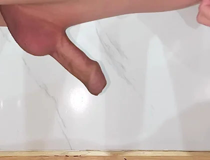 Foreskin Boy Milking and Cum