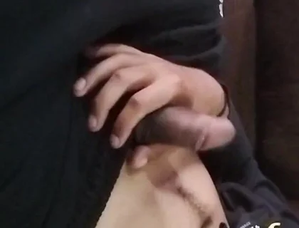 Young Man Masturbates Because He Wants to Feel Her Pleasure