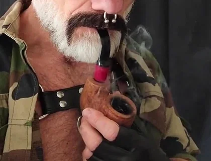 Ex Mil Dad in Camo Gear