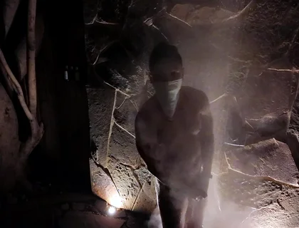 Steamy Asian Muscle God: Hot Tub Flex, Ass Tease & Poolside Cum Explosion