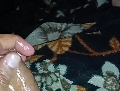 Cock Massage:- Desi Boy Massage His Huge Cock and Masturbation