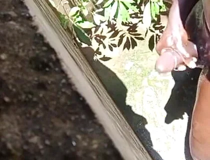 Hot Sunny Day Dick Massage Gone Wild