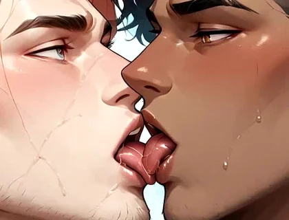 Sweating Muscles, Glory Holes, and Cum Shots Under the Red-hot Sunset Sky - Super-hot Gay Porn! Hardcore and Red Hot!