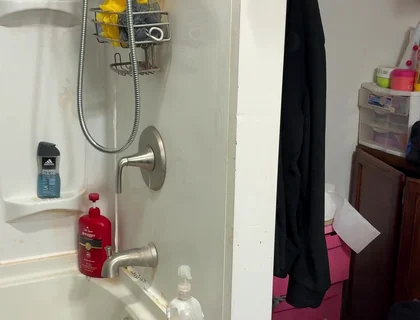 Cdmichelle Wearing White & Pink Bikini